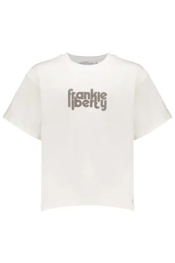 Frankie & Liberty T-shirts & Polo's^Meisjes t-shirt korte mouw ecru
