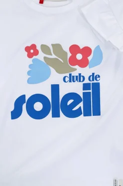 LOOXS LITTLE T-shirts & Polo's^Meisjes t-shirt korte mouw wit