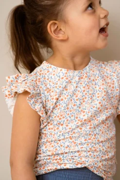 House Of Jamie T-shirts & Polo's^Meisjes t-shirt korte mouw oranje