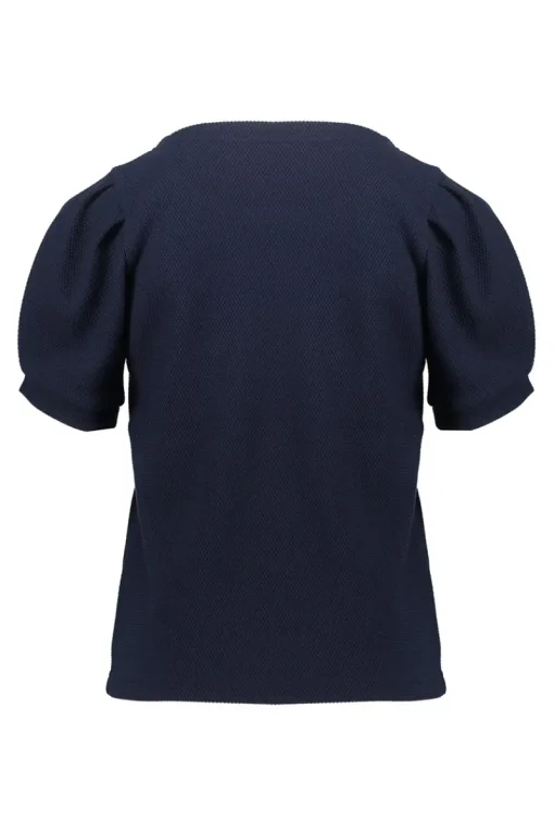 Geisha T-shirts & Polo's^Meisjes t-shirt korte mouw blauw