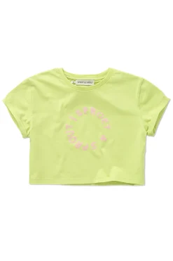 Sproet & Sprout T-shirts & Polo's^Meisjes t-shirt korte mouw geel