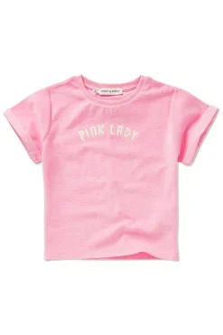 Sproet & Sprout T-shirts & Polo's^Meisjes t-shirt korte mouw rose