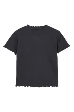 Indian Blue Jeans T-shirts & Polo's^Meisjes t-shirt korte mouw zwart