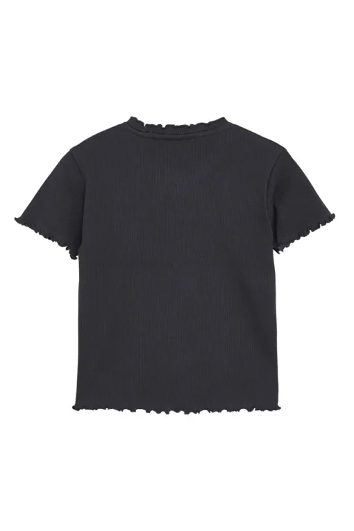 Indian Blue Jeans T-shirts & Polo's^Meisjes t-shirt korte mouw zwart