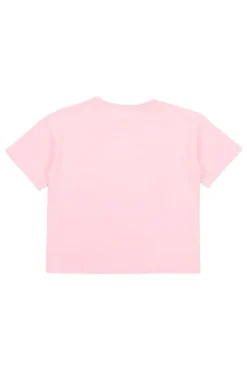 The New Society T-shirts & Polo's^Meisjes t-shirt korte mouw rose