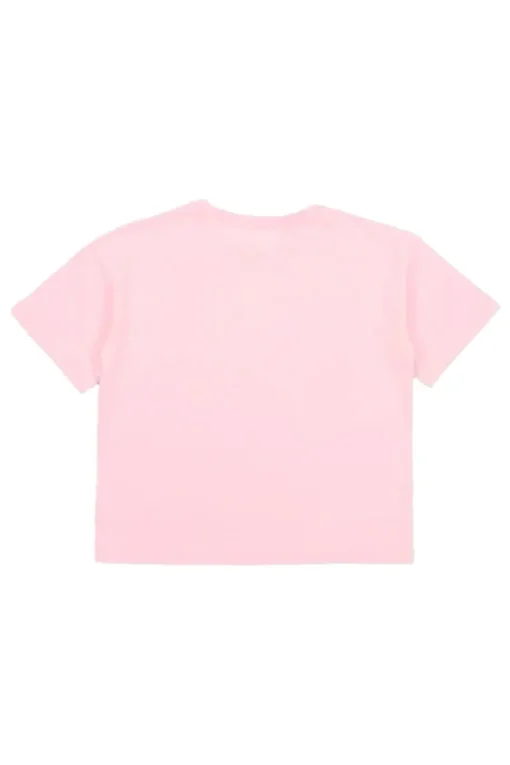 The New Society T-shirts & Polo's^Meisjes t-shirt korte mouw rose
