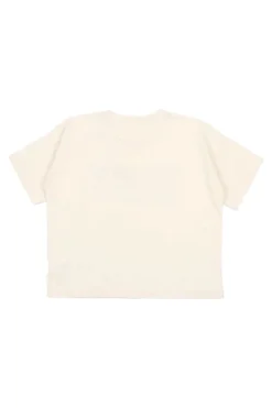 The New Society T-shirts & Polo's^Meisjes t-shirt korte mouw ecru