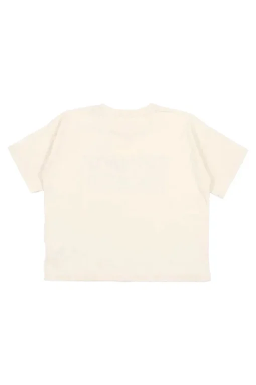 The New Society T-shirts & Polo's^Meisjes t-shirt korte mouw ecru
