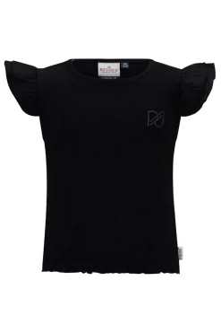 Retour Denim de Luxe T-shirts & Polo's^Meisjes t-shirt korte mouw zwart