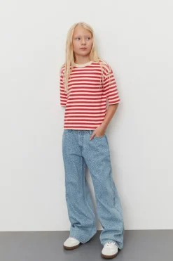 Sofie Schnoor T-shirts & Polo's^Meisjes t-shirt korte mouw rood