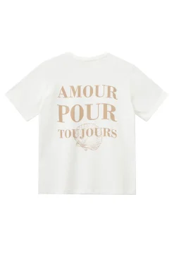 Sofie Schnoor T-shirts & Polo's^Meisjes t-shirt korte mouw wit