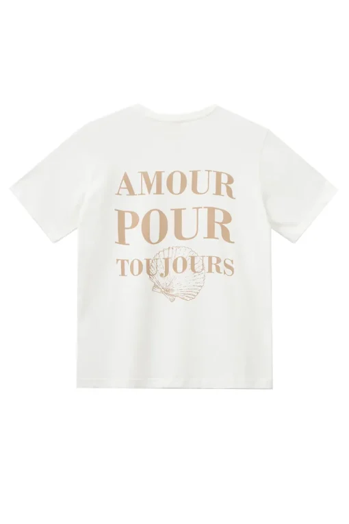 Sofie Schnoor T-shirts & Polo's^Meisjes t-shirt korte mouw wit