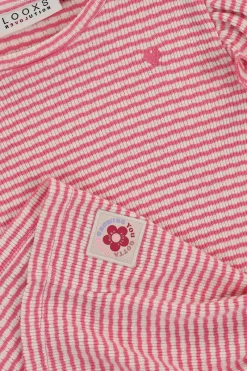 LOOXS LITTLE T-shirts & Polo's^Meisjes t-shirt lange mouw rose