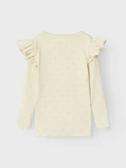 LIL&qout; ATELIER T-shirts & Polo's^Meisjes t-shirt lange mouw bruin