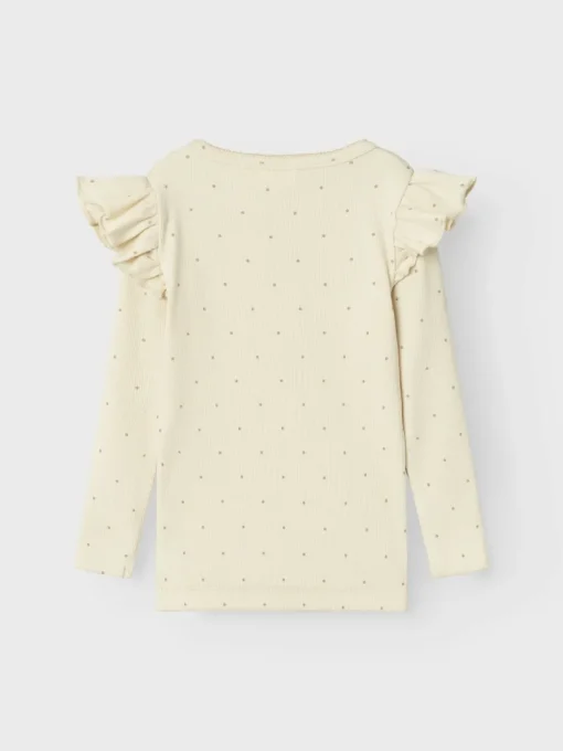 LIL&qout; ATELIER T-shirts & Polo's^Meisjes t-shirt lange mouw bruin