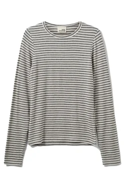Sofie Schnoor T-shirts & Polo's^Meisjes t-shirt lange mouw grijs