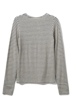 Sofie Schnoor T-shirts & Polo's^Meisjes t-shirt lange mouw grijs