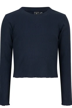 Indian Blue Jeans T-shirts & Polo's^Meisjes t-shirt lange mouw blauw