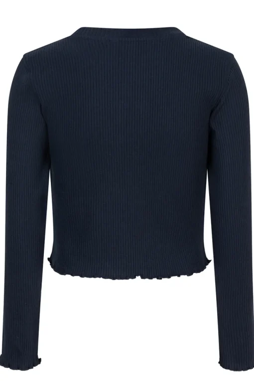 Indian Blue Jeans T-shirts & Polo's^Meisjes t-shirt lange mouw blauw