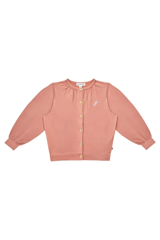 House Of Jamie Truien & Vesten^Meisjes vest rose