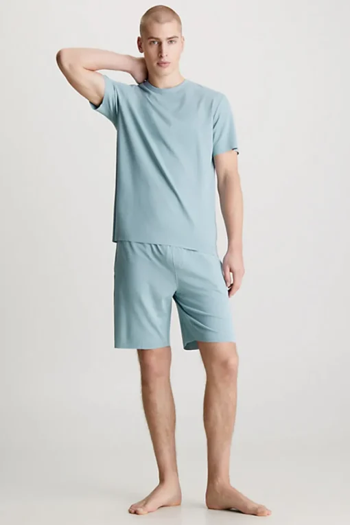 Calvin Klein Ondergoed & Nachtmode^Nachtmode heren pyjama blauw
