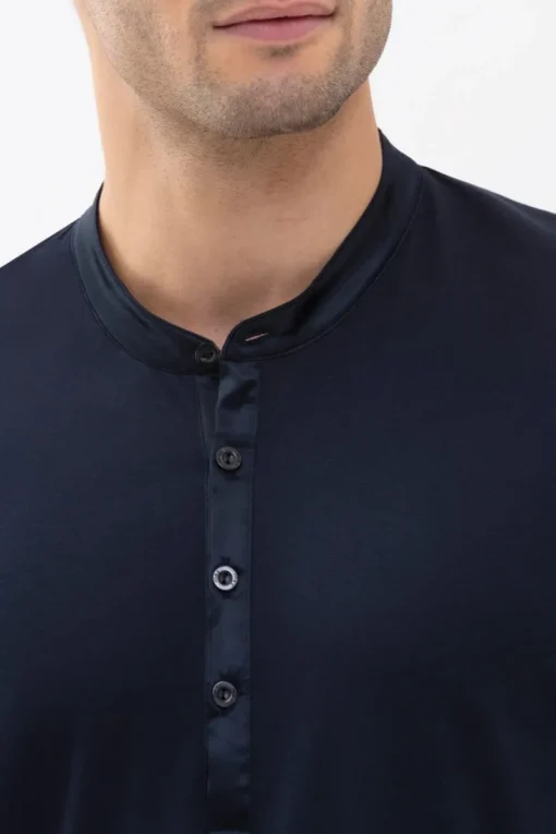 MEY Ondergoed & Nachtmode^Nachtmode heren pyjama blauw
