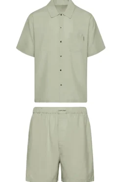 Calvin Klein Ondergoed & Nachtmode^Nachtmode heren pyjama groen