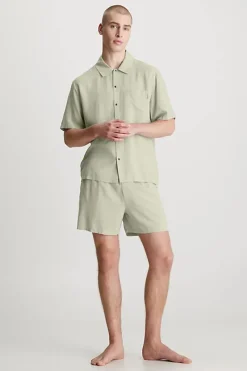 Calvin Klein Ondergoed & Nachtmode^Nachtmode heren pyjama groen