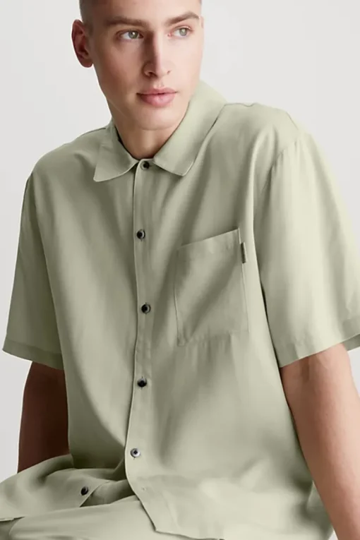 Calvin Klein Ondergoed & Nachtmode^Nachtmode heren pyjama groen