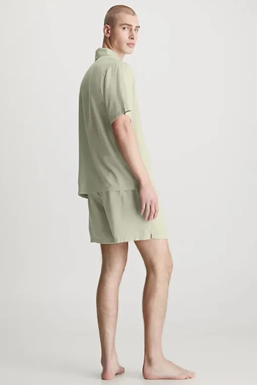 Calvin Klein Ondergoed & Nachtmode^Nachtmode heren pyjama groen