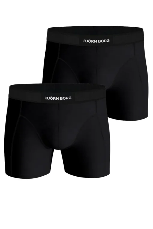 Bjorn Borg Jeans & Casuals|Ondergoed & Nachtmode^Ondergoed heren boxershort zwart
