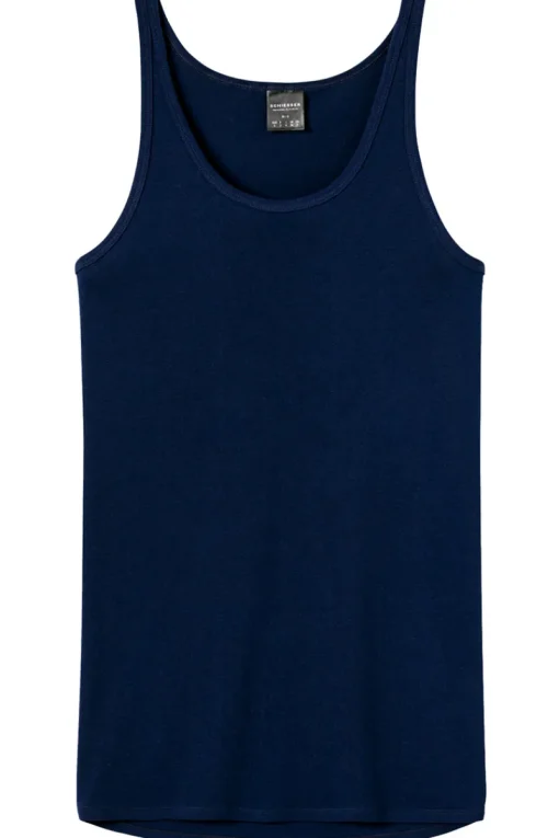 Schiesser Ondergoed & Nachtmode^Ondergoed heren hemd blauw