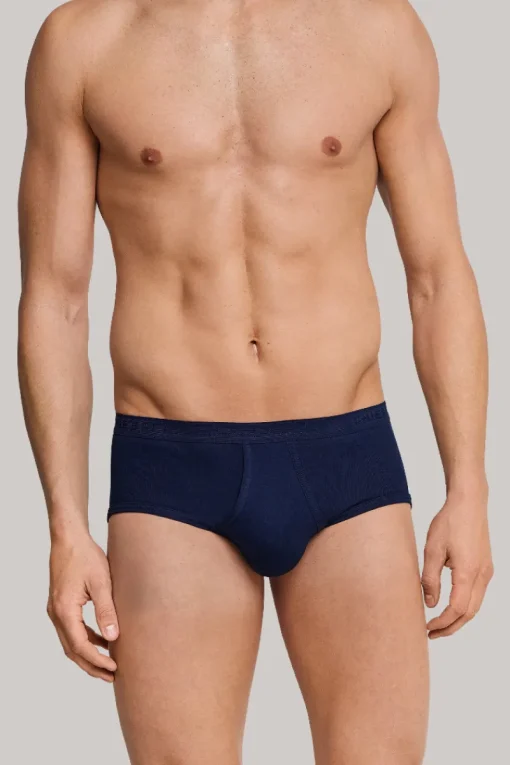 Schiesser Ondergoed & Nachtmode^Ondergoed heren slip blauw