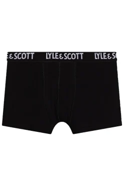 Lyle & Scott Ondergoed & Nachtmode^Ondergoed jongens boxershort grijs
