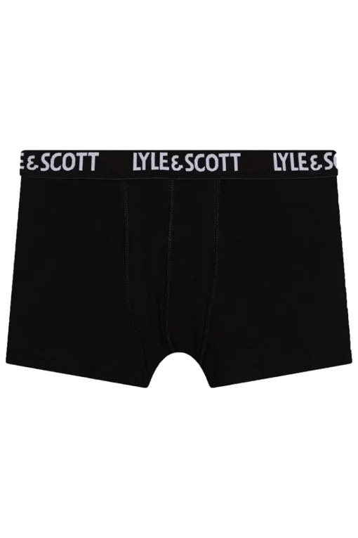 Lyle & Scott Ondergoed & Nachtmode^Ondergoed jongens boxershort grijs