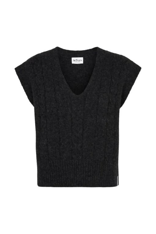 Soeurs de Provence Jeans & Casuals|Truien & Vesten^Pauline Spencer Anthracite