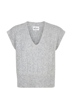 Soeurs de Provence Jeans & Casuals|Truien & Vesten^Pauline Spencer Grey