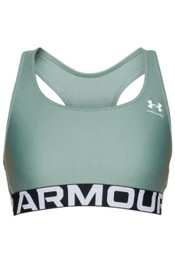 Under Armour Sportaccessoires|Sportswear^Sport bh groen