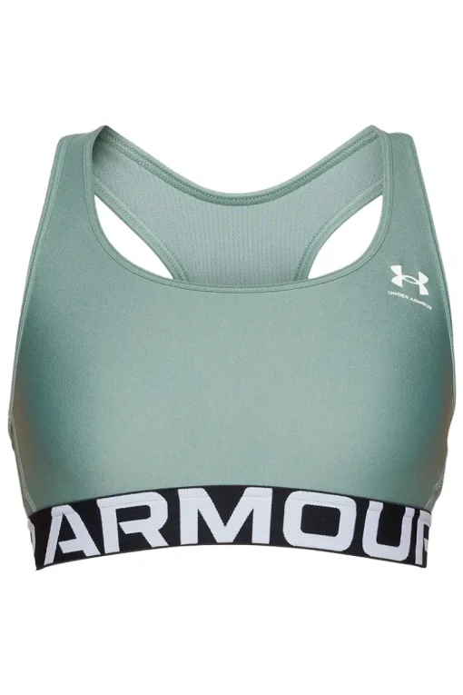 Under Armour Sportaccessoires|Sportswear^Sport bh groen