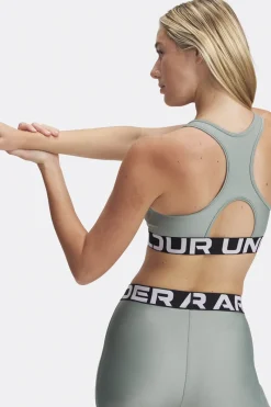 Under Armour Sportaccessoires|Sportswear^Sport bh groen