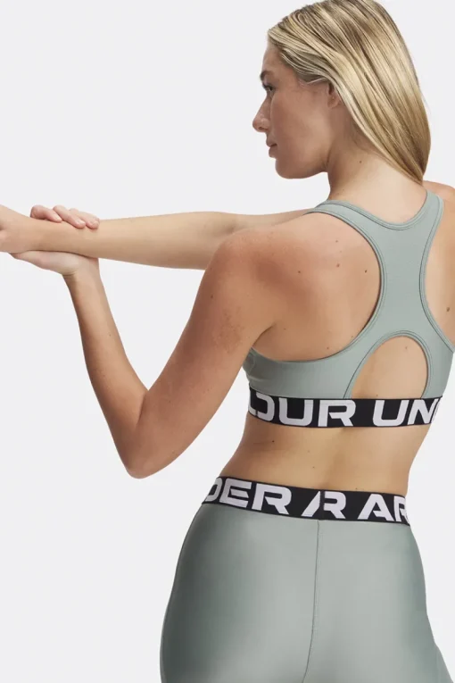 Under Armour Sportaccessoires|Sportswear^Sport bh groen