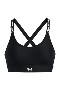 Under Armour Sportaccessoires|Sportswear^Sport bh zwart