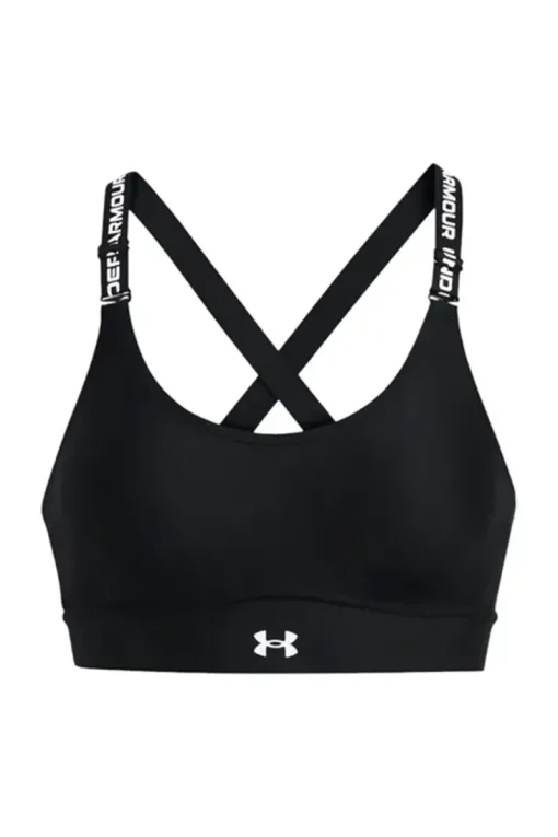 Under Armour Sportaccessoires|Sportswear^Sport bh zwart