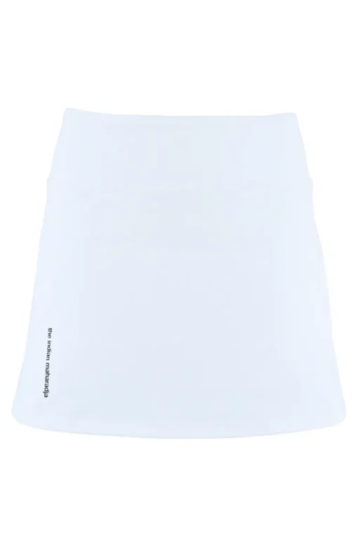 The Indian Maharadja Sport Style^Tennis dames skort wit
