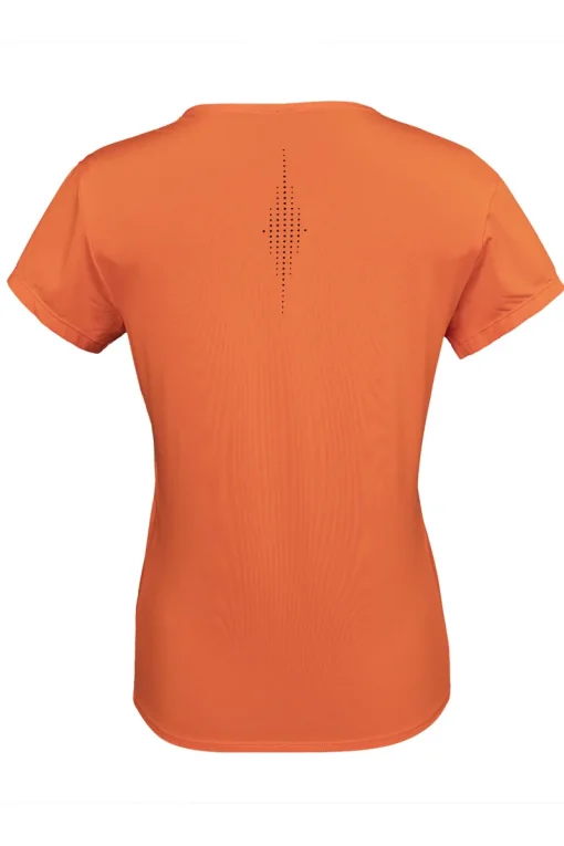 The Indian Maharadja Sport Style|Sportswear^Tennis dames t-shirt km oranje