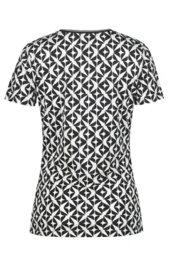 Luhta Sport Style|Sportswear^Tennis dames t-shirt km zwart