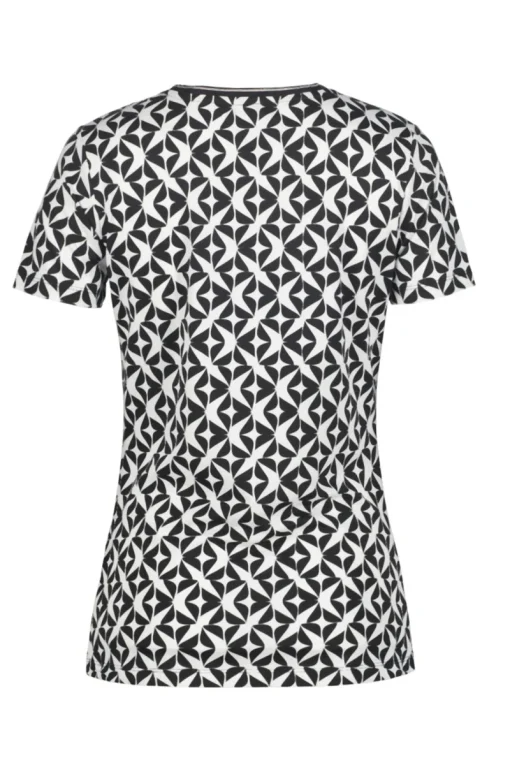 Luhta Sport Style|Sportswear^Tennis dames t-shirt km zwart