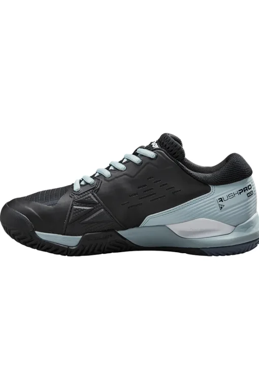 Wilson Schoenen^Tennisschoenen gravel dames zwart