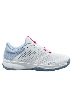 Wilson Schoenen^Tennisschoenen gravel dames blauw