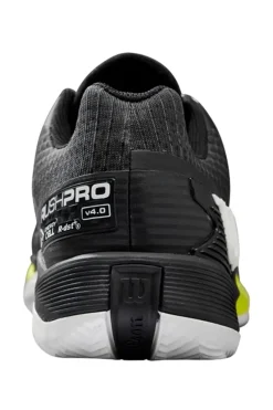 Wilson Schoenen^Tennisschoenen gravel heren zwart